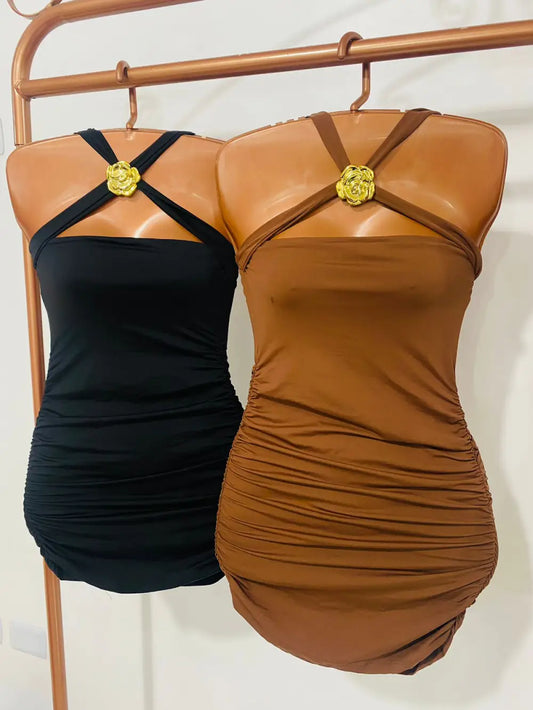 vestido poliamida 12