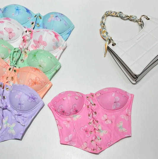 Corselet Borboleta