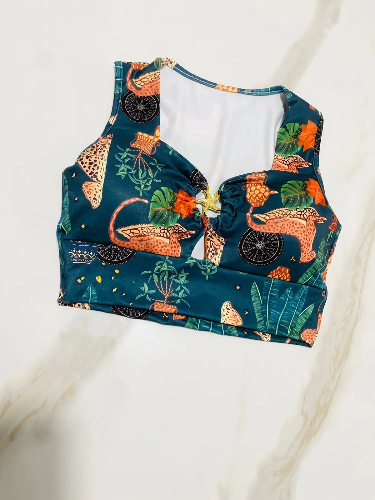 Cropped estampas