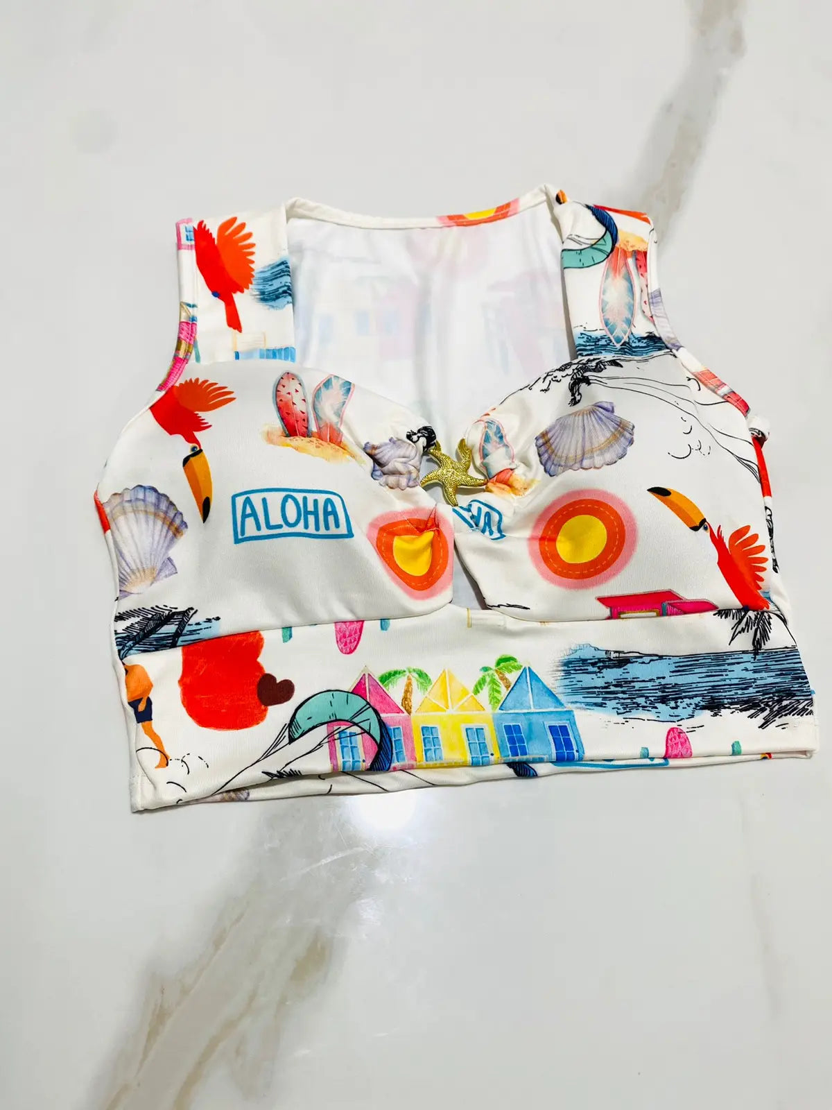 Cropped estampas