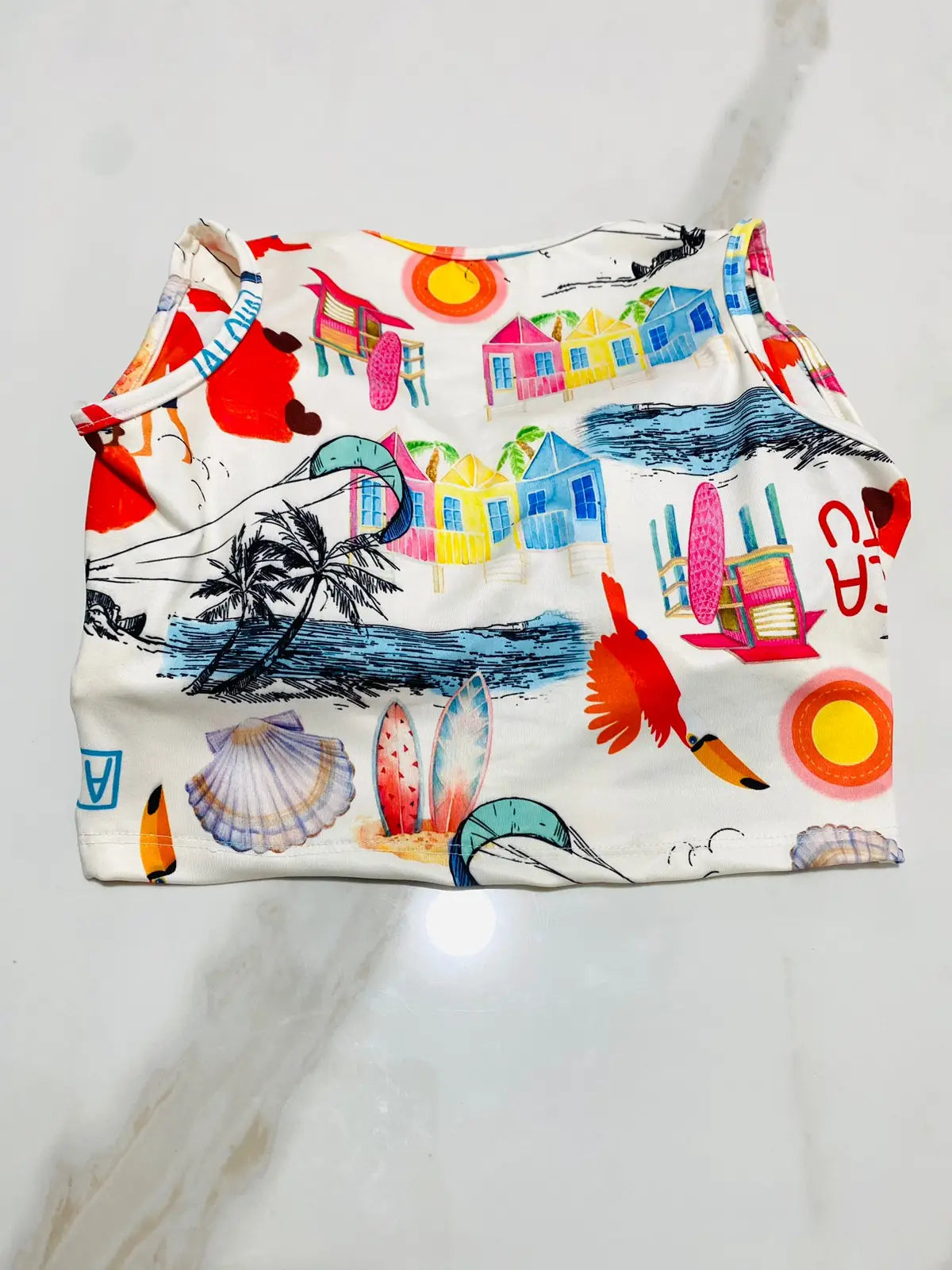 Cropped estampas