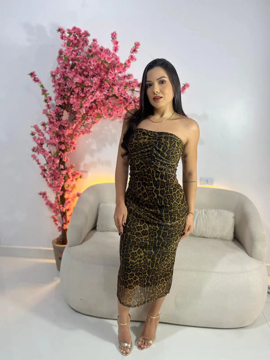 Vestido Tule Tomara K Caia