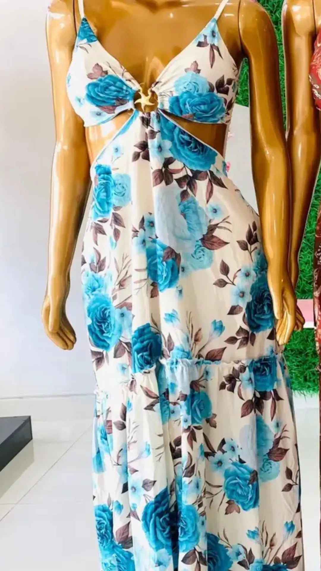 Vestido longo Floral 2