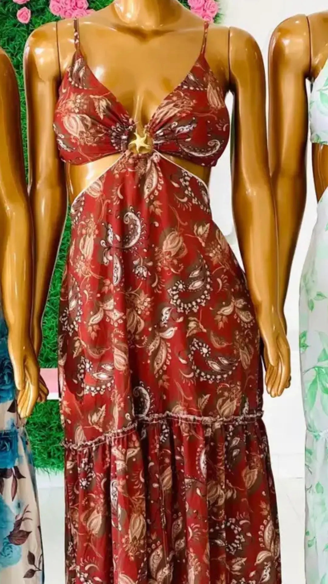 Vestido longo Floral 2