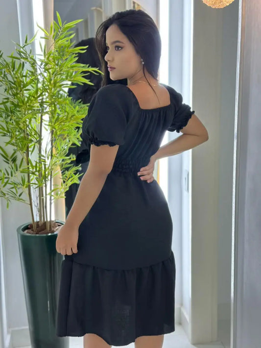 VESTIDOS BOTOES