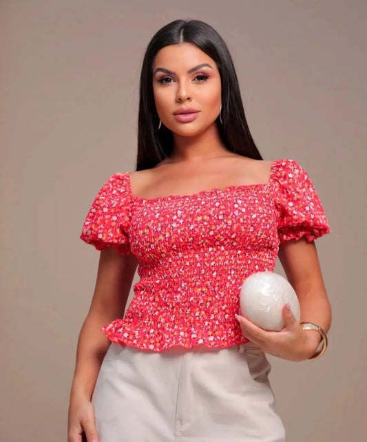 Blusa Elastano