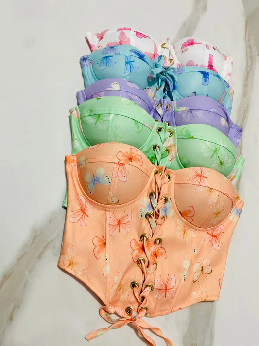 Corselet Borboleta