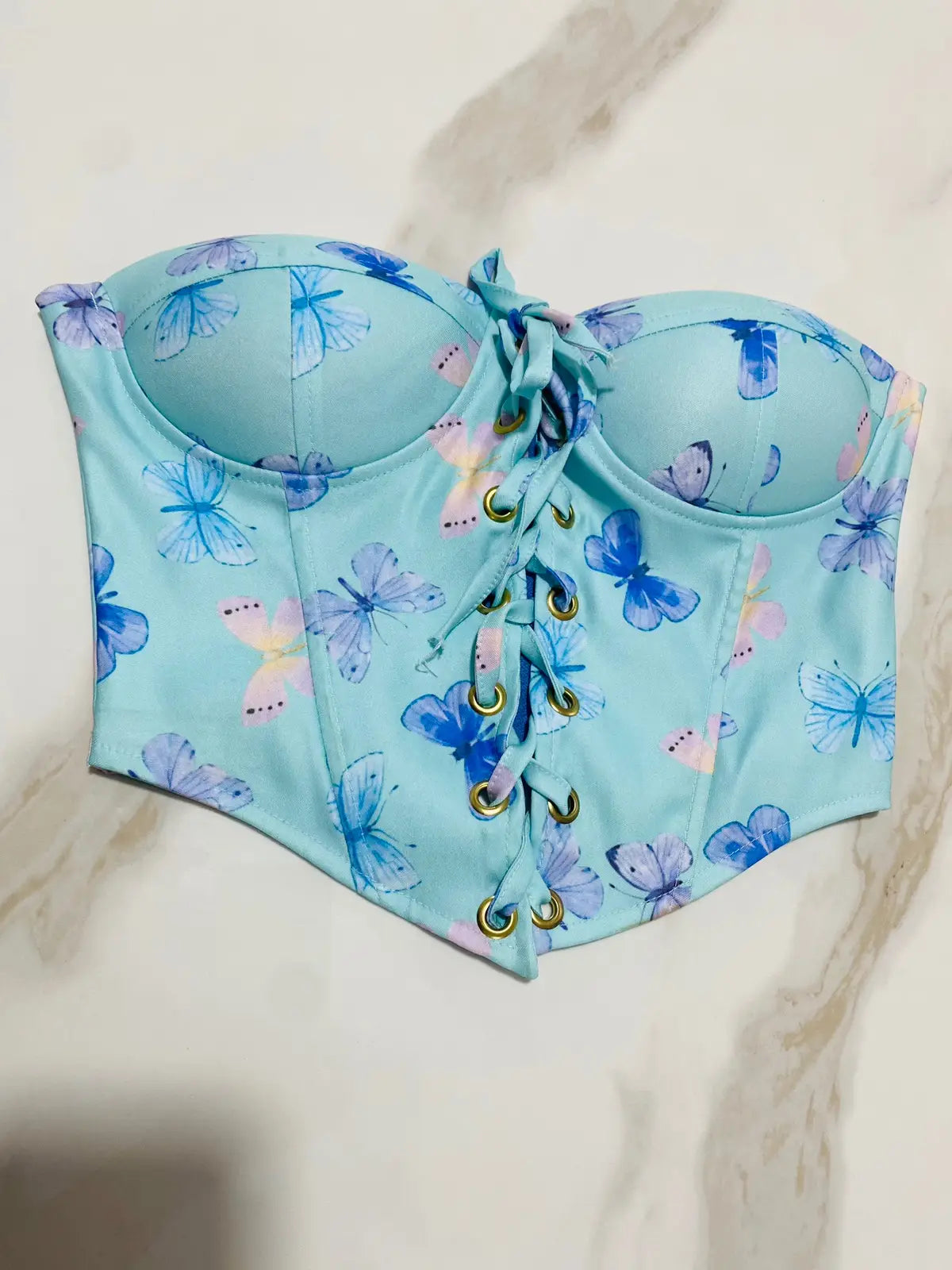Corselet Borboleta
