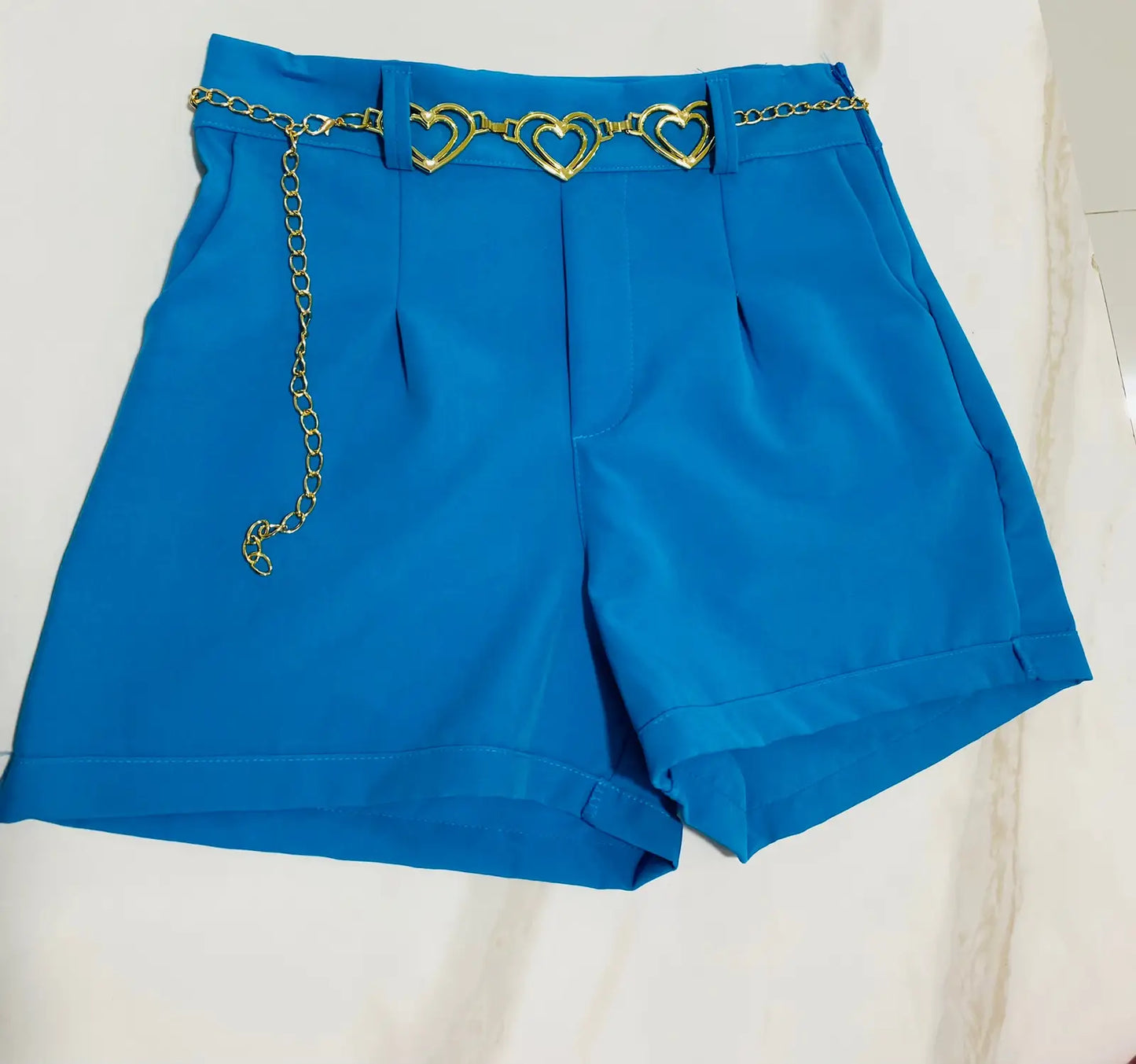 Short Alfaiataria Coração