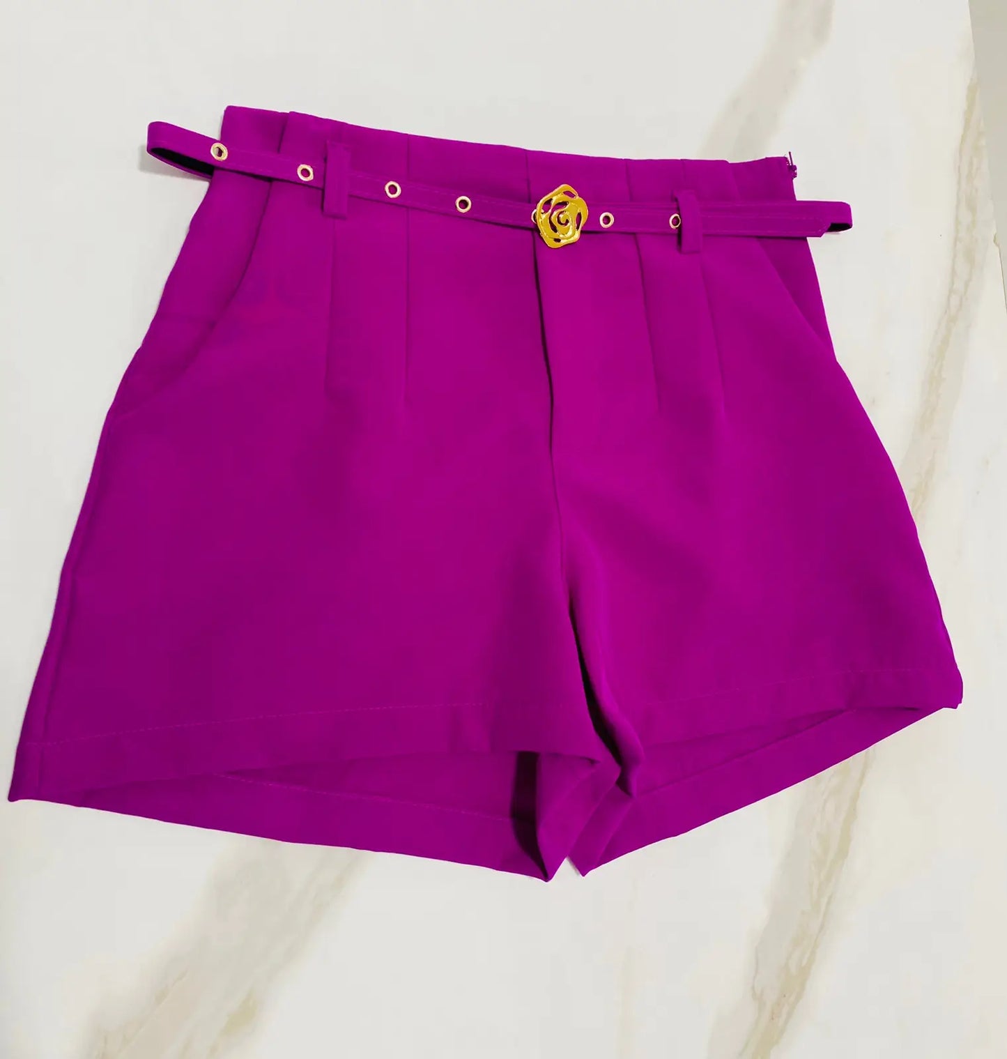 Short Social Alfaiataria Flor