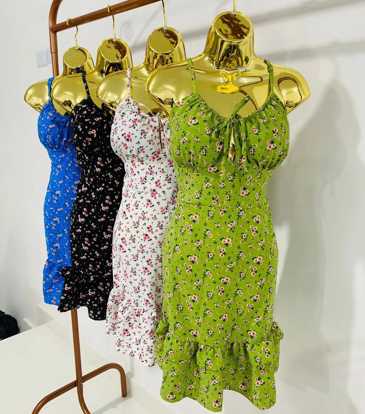Vestido Rodado Azul