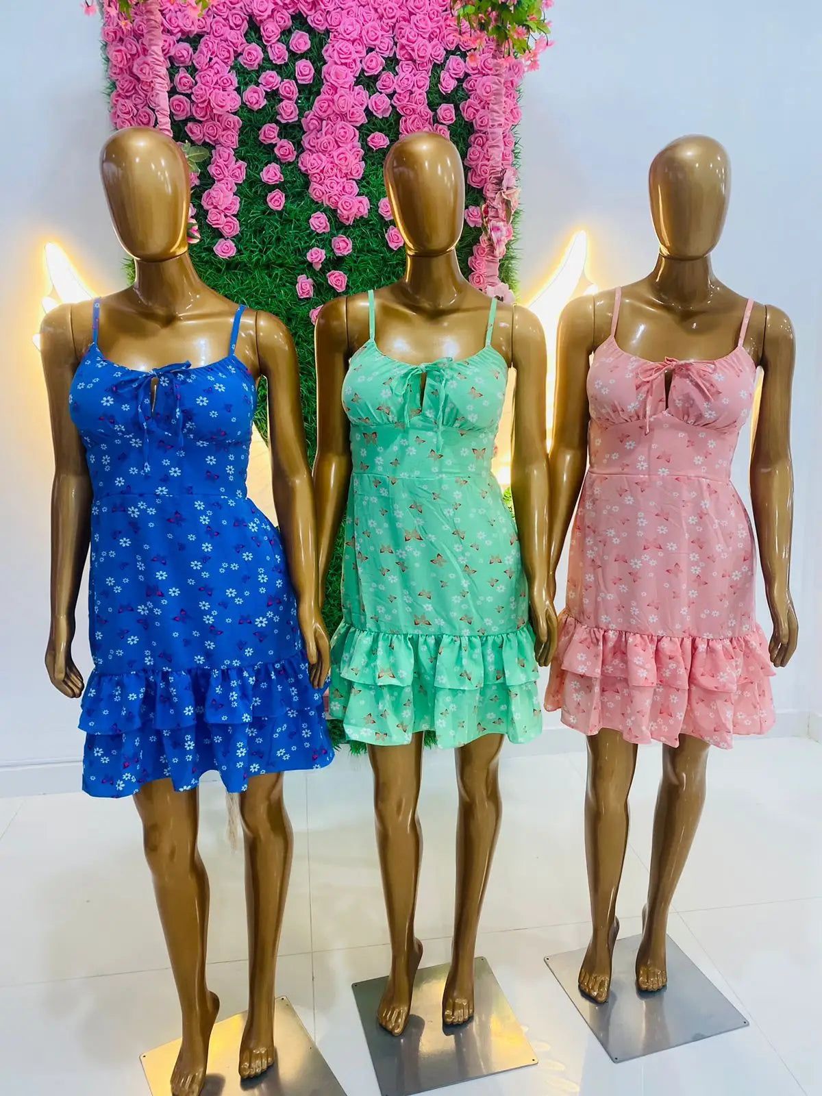 Vestido Rodado Azul