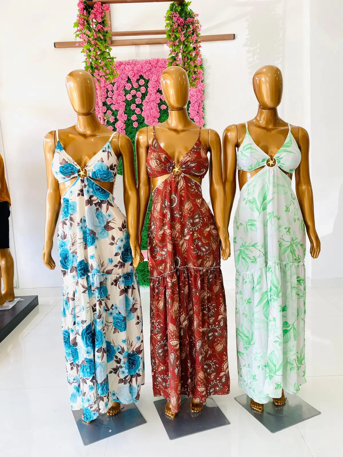 Vestido longo Floral 2