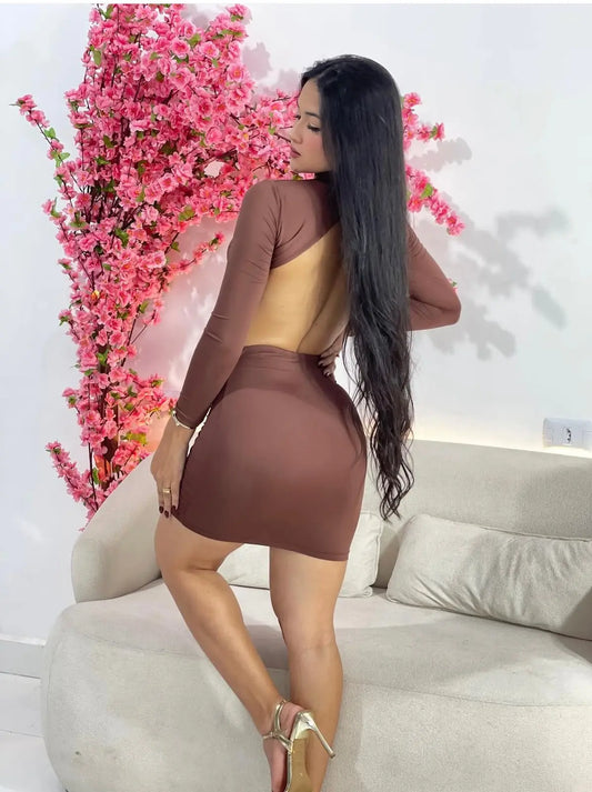 Vestido Manga Luxo