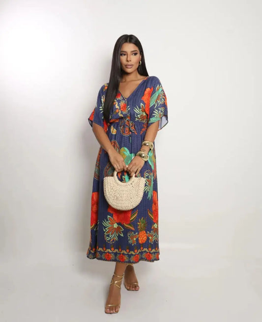 vestido midi yariely