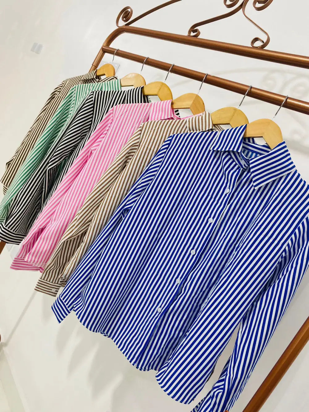camisa social listrada