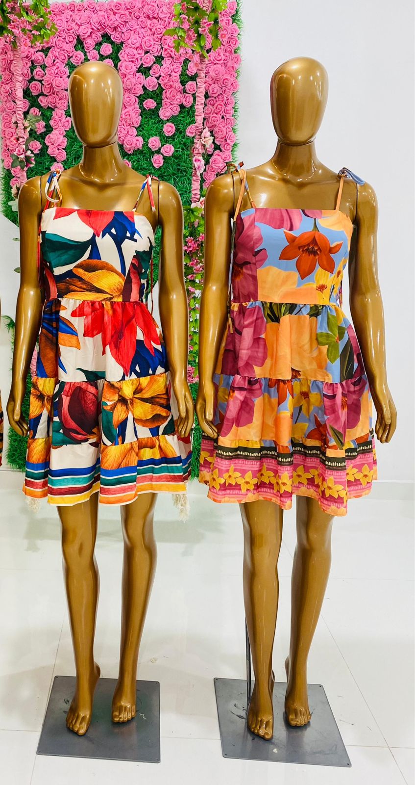 vestido curto alça