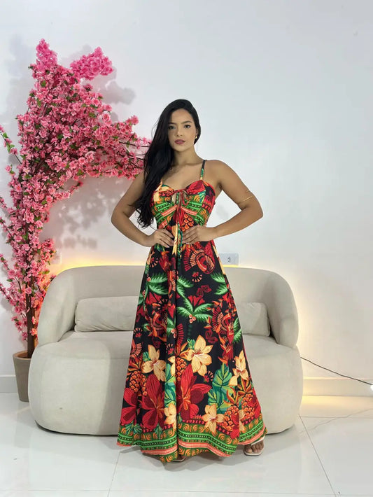vestido longo cj modas
